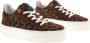 Floris van Bommel SFW-10106-23-01~~~~~~~~~~~~~~~ Lage sneakersDames sneakers Bruin - Thumbnail 14