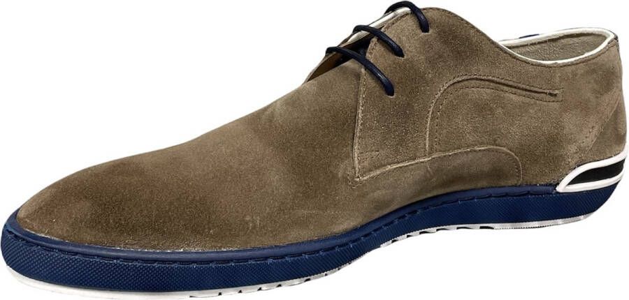 Floris van Bommel De Scooper 01.11 Heren Veterschoenen Taupe Brons Kleur Taupe Brons