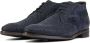 Floris van Bommel Veterschoen Floris Dressed DarkBlue Nubuck Leather SFM 50090 41 04 - Thumbnail 14