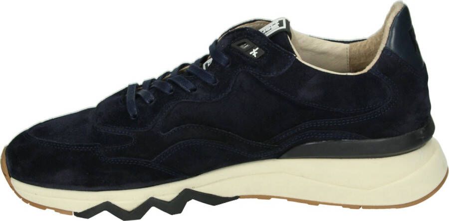 Durmaz Garment Floris van Floris van Bommel van Floris van Bommel Sneakers Heren Lage sneakers Herenschoenen Suède SFM-10136 Blauw - Foto 19
