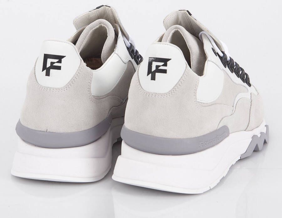 Floris van Bommel Floris van Sneakers Heren Lage sneakers Herenschoenen Leer SFM-10135 Wit