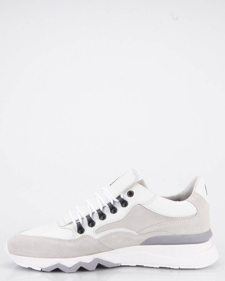 Floris van Bommel Floris van Sneakers Heren Lage sneakers Herenschoenen Leer SFM-10135 Wit