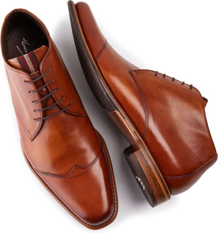 Floris van bommel 50007 De Marser 01.11 Cognac H-Wijdte Veter boots - Foto 11