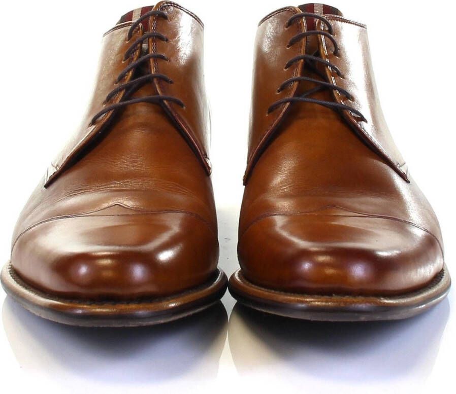 Floris van bommel 50007 De Marser 01.11 Cognac H-Wijdte Veter boots - Foto 13