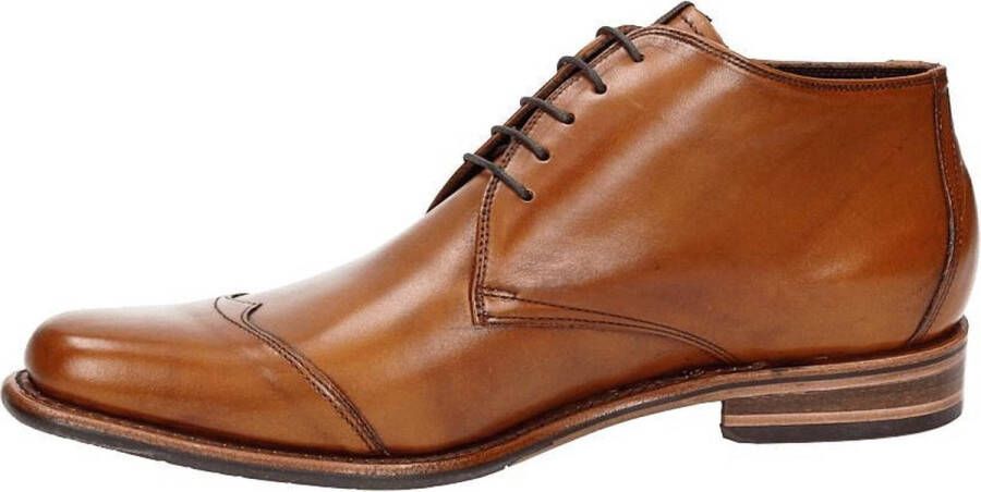 Floris van bommel 50007 De Marser 01.11 Cognac H-Wijdte Veter boots - Foto 4