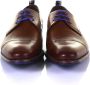 Floris van bommel 30118 De Stapper 02.00 Dark Cognac G+Wijdte Veterschoenen - Thumbnail 11