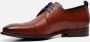 Floris van bommel 30118 De Stapper 02.00 Dark Cognac G+Wijdte Veterschoenen - Thumbnail 12