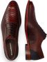 Floris van bommel De Stapper 05.16 Dark Cognac G+ Wijdte Veterschoenen - Thumbnail 11