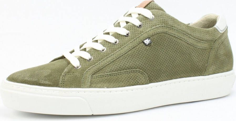 Floris van Bommel Heren Sneakers De Vulcer 01.19 Light Green Groen