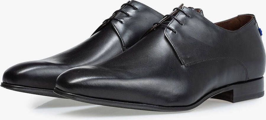Van Bommel Leren Veterschoenen Elegant Roze Binnenzool Blue Heren - Foto 4