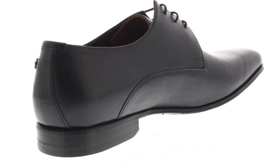 Van Bommel Leren Veterschoenen Elegant Roze Binnenzool Blue Heren - Foto 6