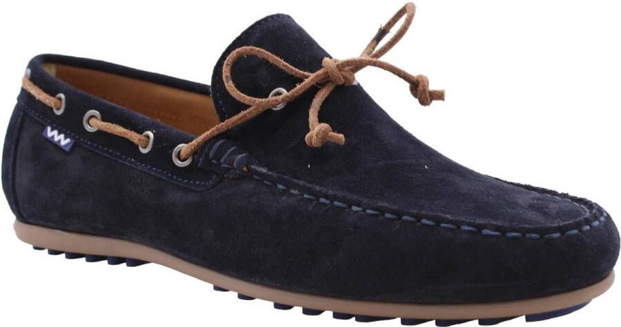 Floris van Bommel Mocassin Blue