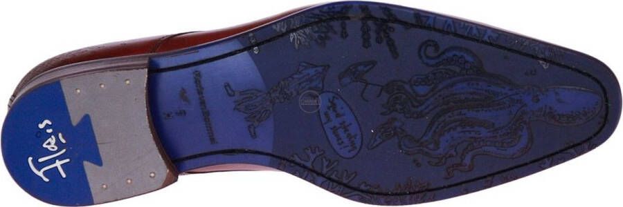 Floris van Bommel Nette Schoen SFM-30278-24-01 Cognac Wijdte H