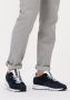 Floris van Bommel Nineti sneaker van suède met leren details - Thumbnail 14