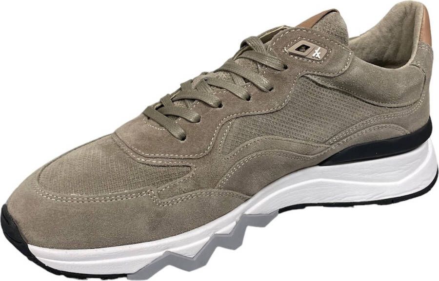 Floris van Bommel DE~ZAGER~02.23~~~~~~~~~~~~~~~~ Lage sneakersVrije tijdsschoenenHeren sneakers Taupe - Foto 13