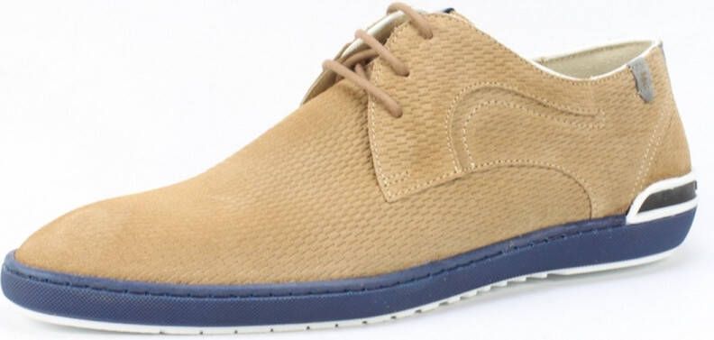 Floris van Bommel SFM-30293-22-01 Heren sneakersHeren veterschoenVrije tijdsschoenen Cognac