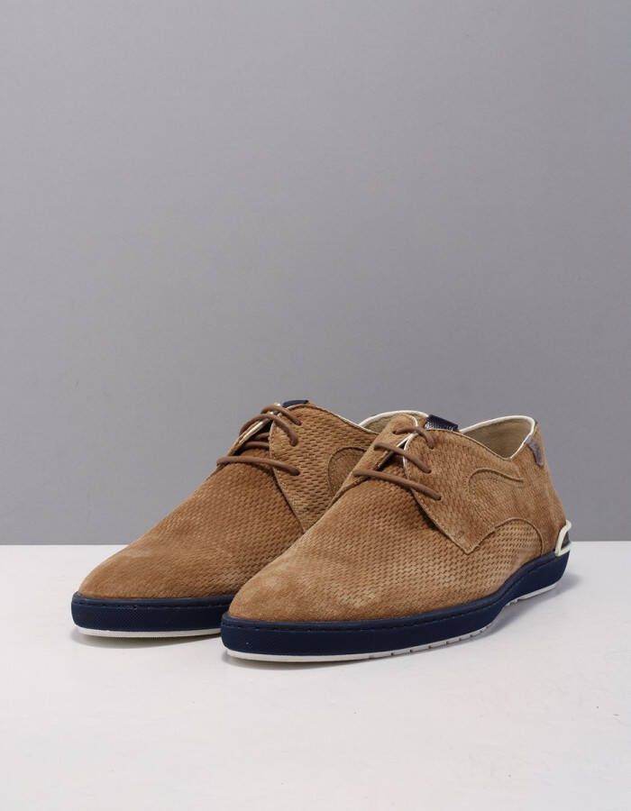 Floris van Bommel SFM-30293-22-01 Heren sneakersVrije tijdsschoenen Cognac