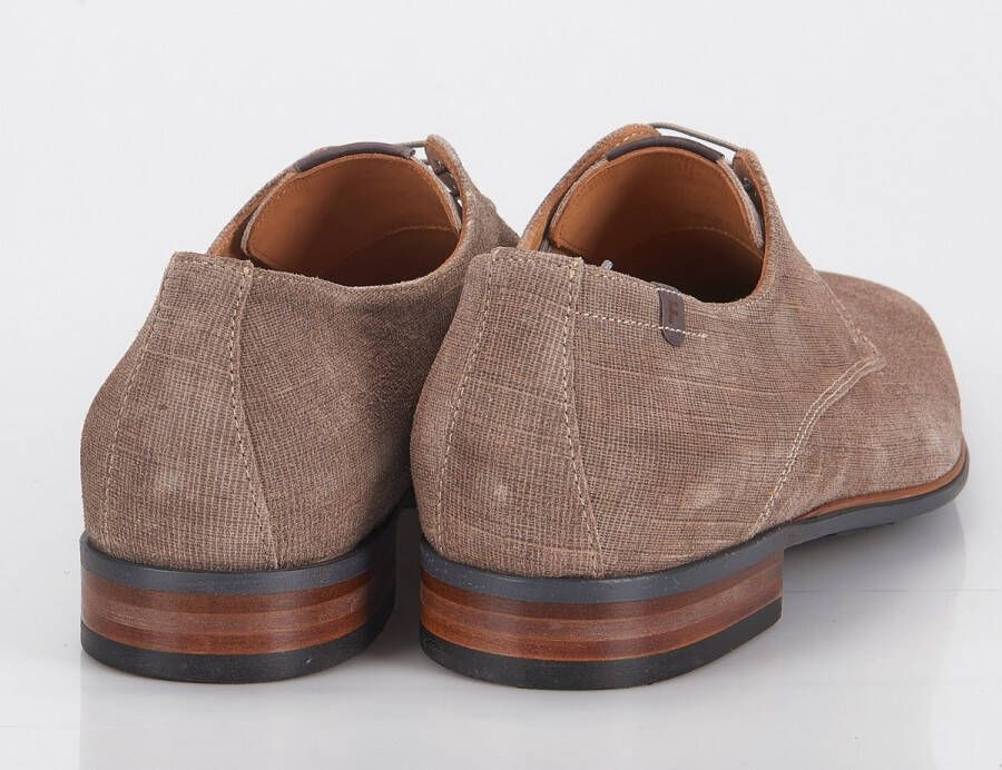 Floris van Bommel SFM-30295-22-01 Volwassenen Heren veterschoenNette herenschoenen Taupe
