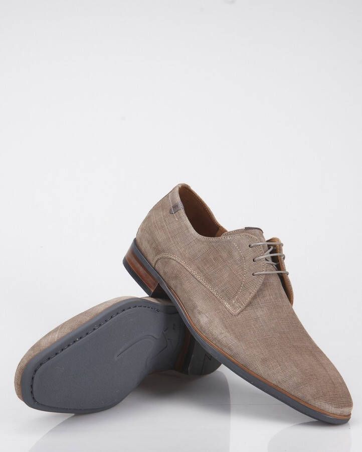 Floris van Bommel SFM-30295-22-01 Volwassenen Heren veterschoenNette herenschoenen Taupe