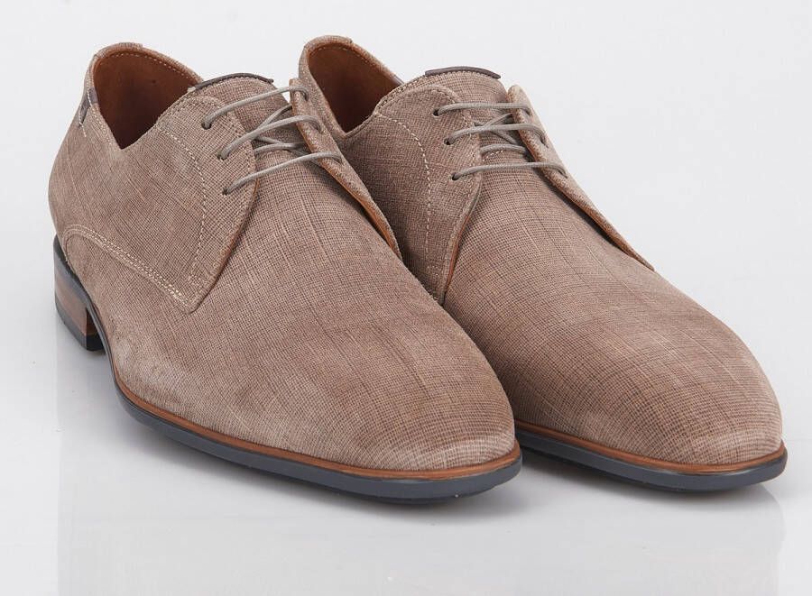 Floris van Bommel SFM-30295-22-01 Volwassenen Heren veterschoenNette herenschoenen Taupe