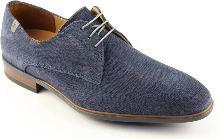 Floris van Bommel SFM-30295-40-01 Volwassenen Heren veterschoenNette herenschoenen Blauw