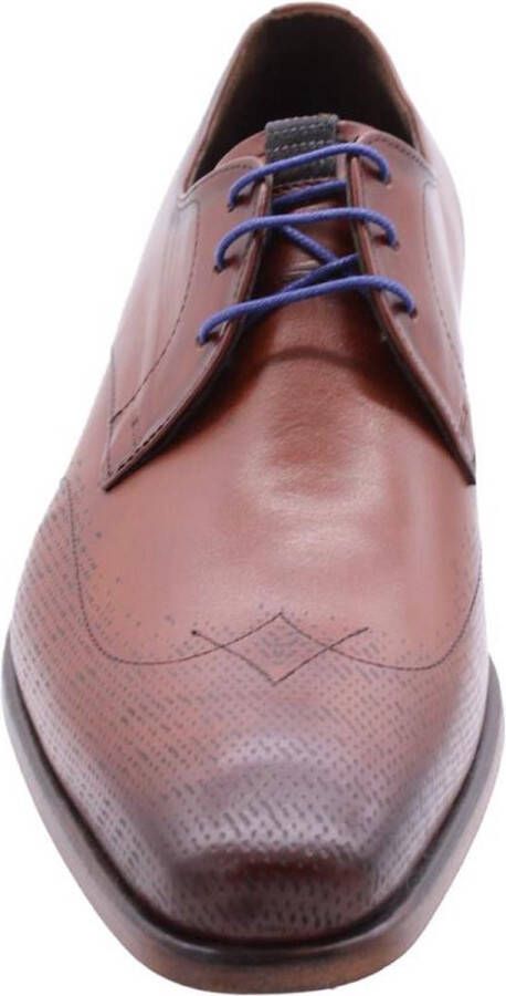 Floris van Bommel SFM-30301-24-01 Heren veterschoenNette herenschoenen Cognac