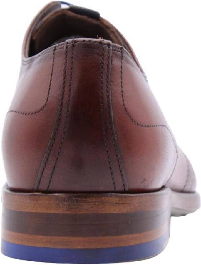 Floris van Bommel SFM-30301-24-01 Heren veterschoenNette herenschoenen Cognac