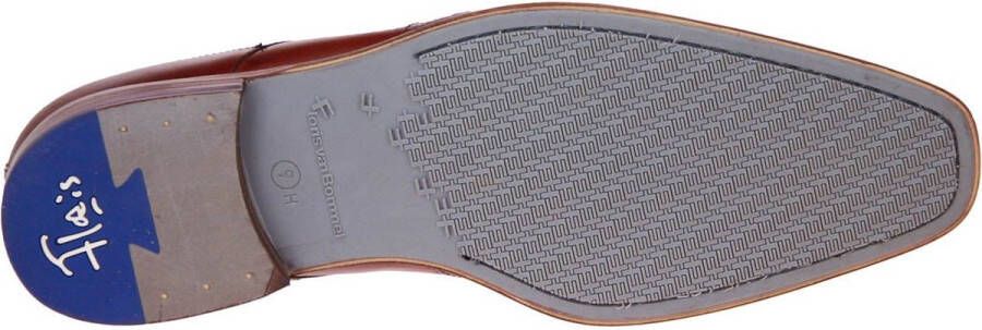 Floris van Bommel SFM-30301-24-01 Heren veterschoenNette herenschoenen Cognac