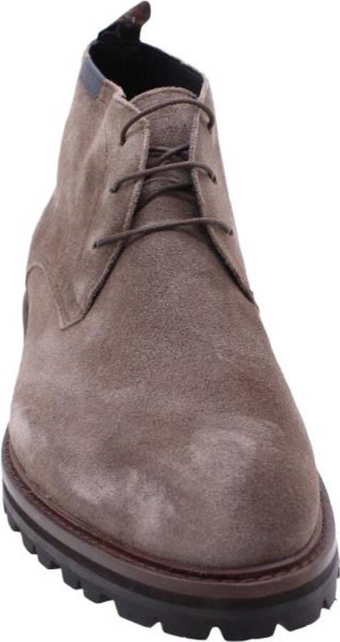 Floris van Bommel SFM-50082-34-02 Volwassenen Heren sneakersVrije tijd half-hoog Taupe