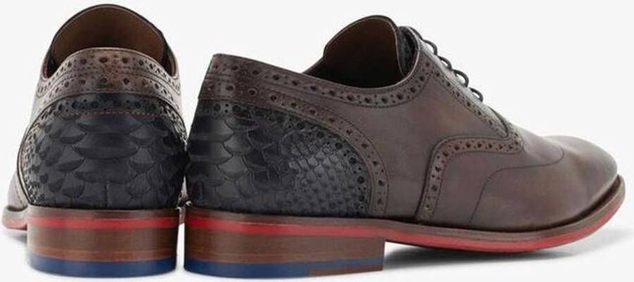 Floris van Bommel SFM Veterschoenen Bruin- Heren