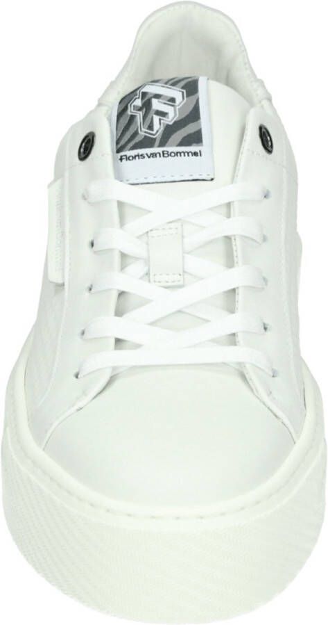 Floris van Bommel Sfw-10106 Lage sneakers Leren Sneaker Dames Wit +