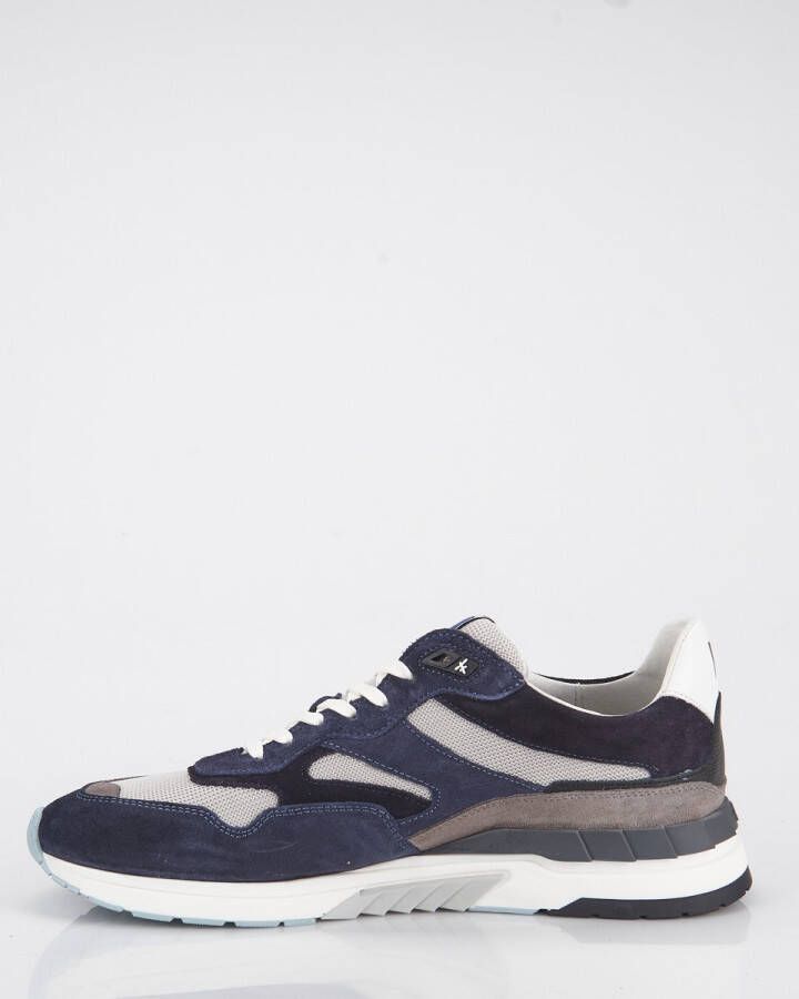 Floris van Bommel Sneakers Heren Lage sneakers Herenschoenen Leer SFM-10170 Blauw