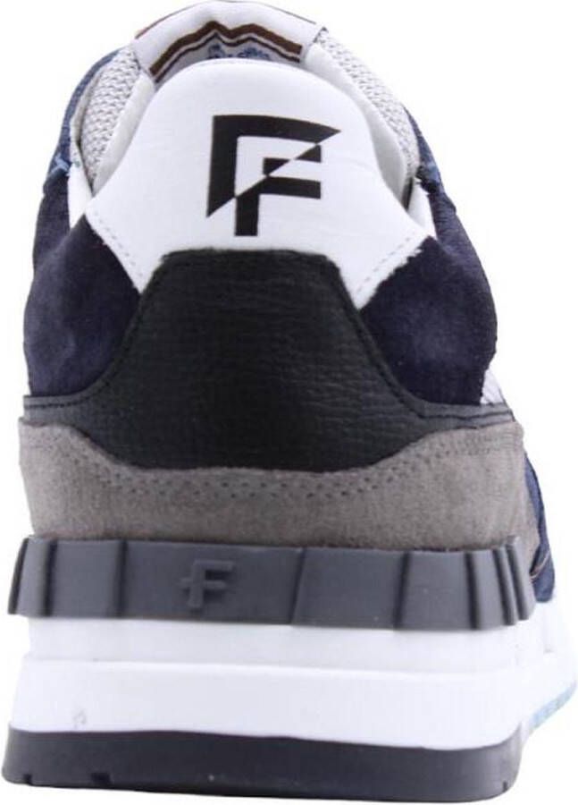 Floris van Bommel Sneakers Heren Lage sneakers Herenschoenen Leer SFM-10170 Blauw