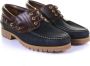 Floris van Bommel Van Bommel 10470 Sportieve veterschoen men (10+) bluebeige 11 darkblue Leer - Thumbnail 9