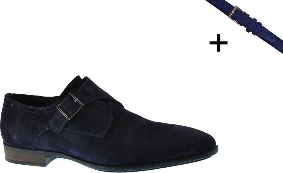 Van Bommel Sbm-30016 Nette schoenen Business Schoenen Heren Blauw +