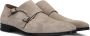 Bruin Tinten Sbm-30020 Nette schoenen Business Schoenen Heren Beige - Thumbnail 9