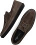 VAN BOMMEL Instappers Heren Sbm-30141 Maat: 40 Materiaal: Suède Kleur: Cognac - Thumbnail 5