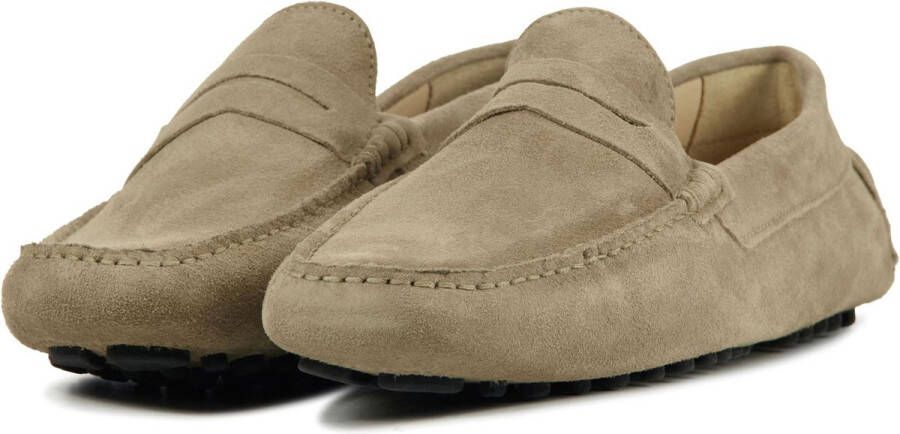 Van Bommel Sbm-40019 Mocassins Instappers Heren Taupe