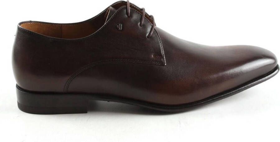 Van Bommel SBM Veterschoenen Bruin- Heren