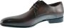 Van Bommel Leren Veterschoenen Elegant Roze Binnenzool Blue Heren - Thumbnail 12