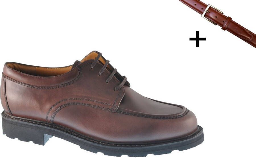 Van bommel SBM-30029 27-01 RedBrown H-Wijdte Veterschoenen - Foto 4