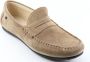 Van Bommel Mannen Suède Loafers Herenschoenen Instapper 15043 Beige - Thumbnail 13