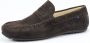 Van bommel 40017 Elba 01.01 Dark Brown H-Wijdte Instapschoenen - Thumbnail 6