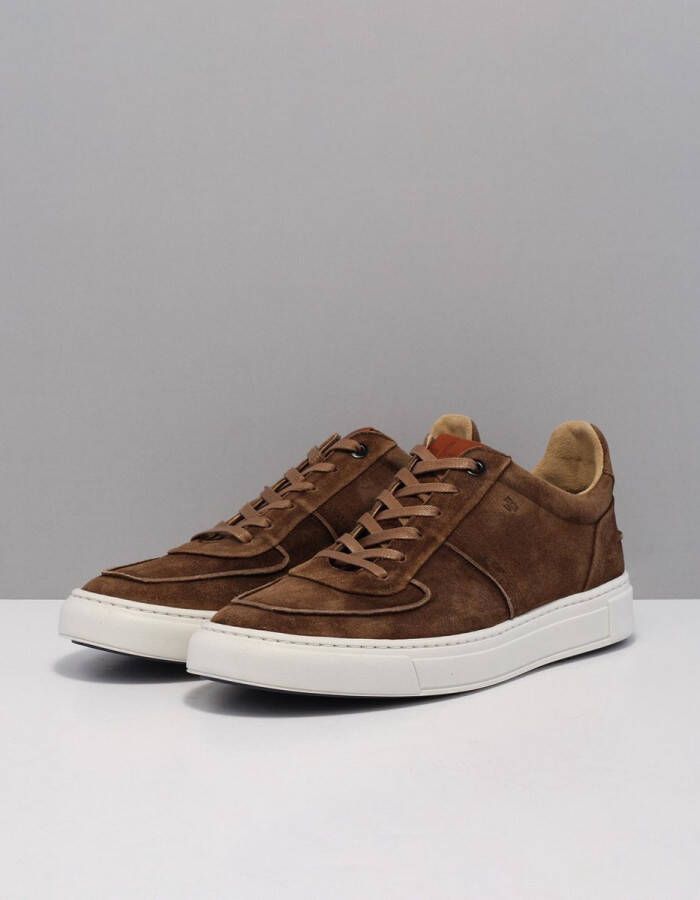 Van Bommel Vrouwen Lage sneakers Herenschoenen 16422 Cognac