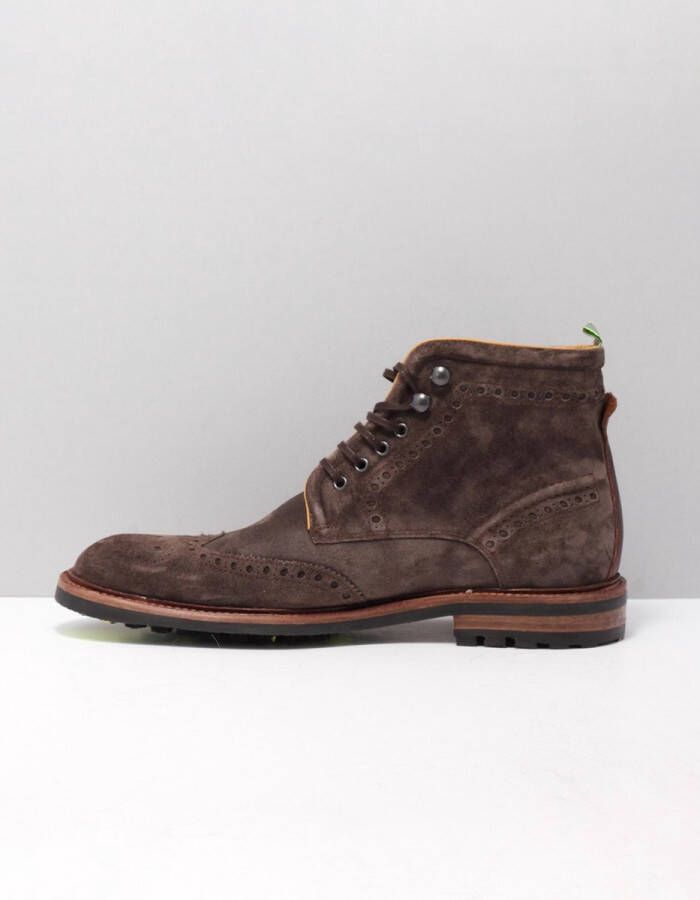 Floris van Bommel Veterboots taupe