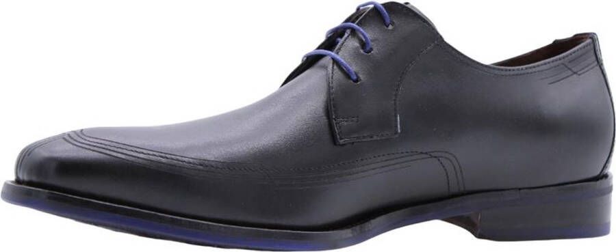 Floris van Bommel Veterschoen Black