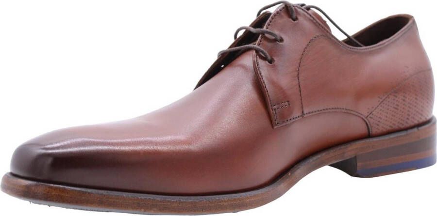 Floris van Bommel veterschoen cognac SFM