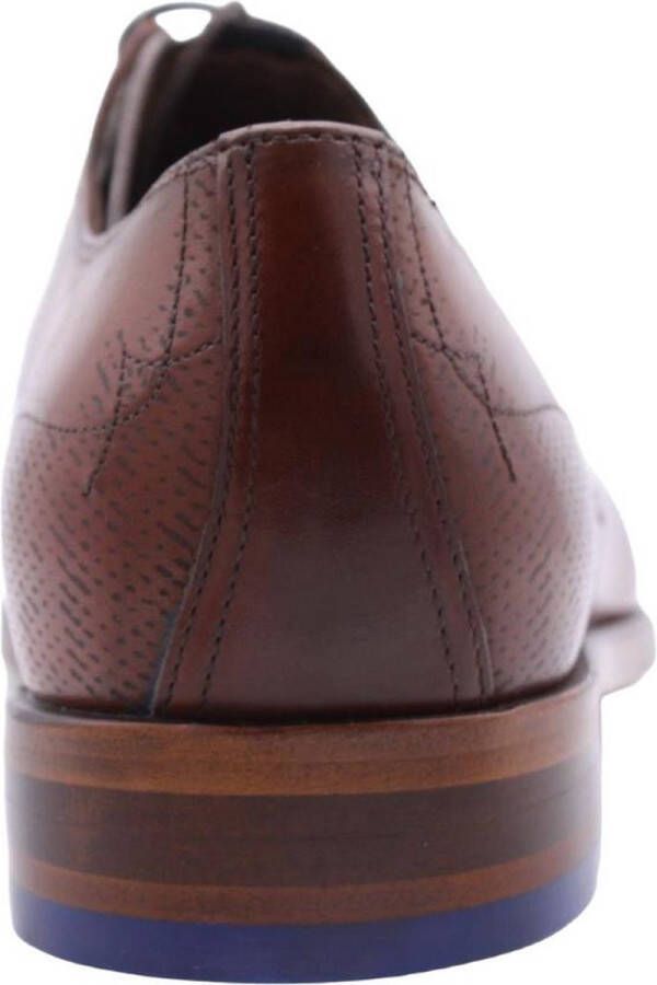 Floris van Bommel veterschoen cognac SFM