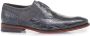 Floris van bommel 18107 08 Grey G+ Wijdte Veterschoenen - Thumbnail 11
