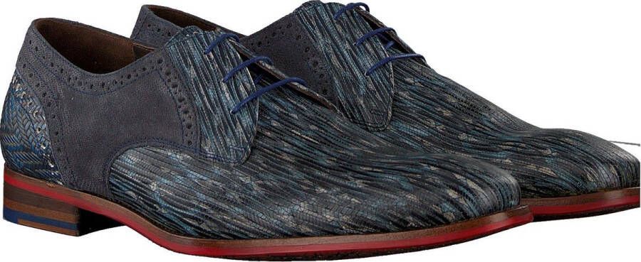 Floris van Bommel Veterschoenen grijs